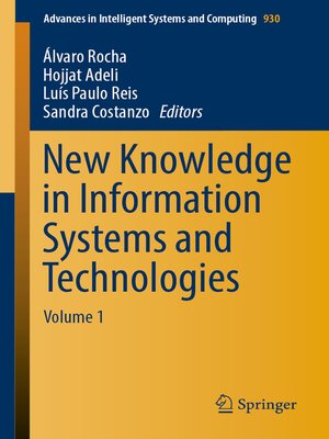 cover image of New Knowledge in Information Systems and Technologies